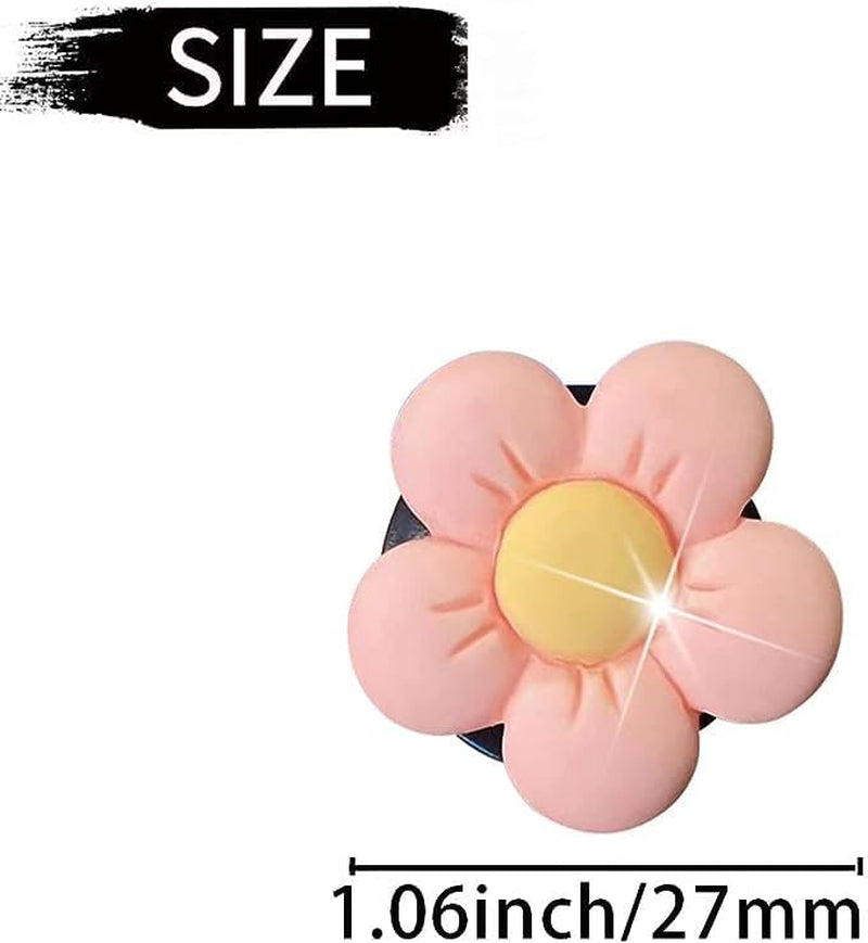 Car Air Fresheners Vent Clip, 6 Pcs Daisy Flower Air Vent Clip Air Conditioning Outlet Clip Car Air Freshener Clip Charm Car Inter Decor Accessories